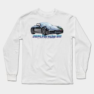 2014 Porsche 911 Carrera 4 Cabriolet Long Sleeve T-Shirt